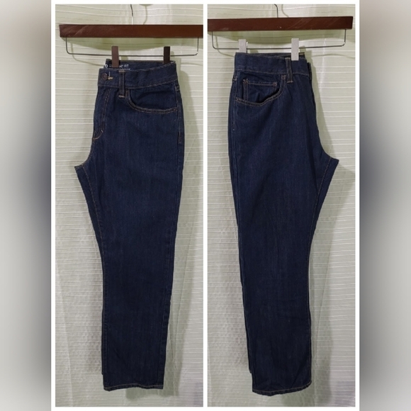 GAP Mens Old School Straights AKA Straight Fit Jeans Size 31x30 (act. inseam 29) - Picture 3 of 7